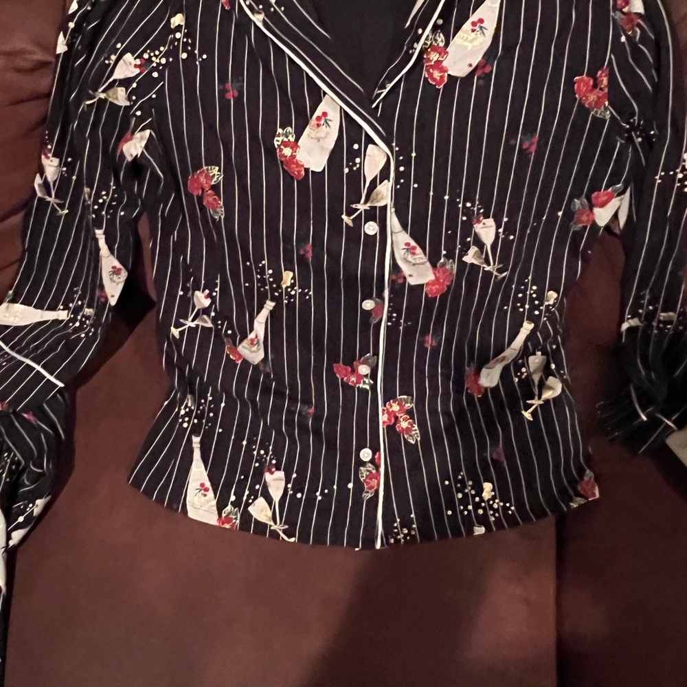 White House Black Market Black  Pajamas